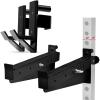 Yes4All Alloy Steel Barbell Holder J-Hooks And Premium Spotter Arms For 2×2 Power Rack/Power Cage/Squat Rack – 1,000 Lbs Capacity Attachments