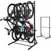 Yes4All Freestanding Bike Storage Rack, 300 Lbs 5 Levels Sturdy Steel Vertical Bike Rack, Bike Racks for Home and Garage Organizer, Indoor/Outdoor Bike Storage Rack(A. Bike Storage Rack)