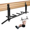 Yes4All Heavy Duty Wall Mounted Pull Up Bar – Multi-Grip Pull Ups / Pull Up Bar Ceiling Mount / Joist Mount for Home Gym(F. Joist Mounted)
