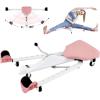 Yes4All Leg Stretcher Split Machine for Flexibility Versatile 330lbs Heavy Duty Narrow Wide Handle with Anti-Slip Rubber Grip(Pink and white)