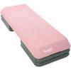 Yes4All Multi-Functional Aerobic Step Platform Adapter/Versatile Stepper Platform With Pilate Bar And Resistance Band(Pink/Grey)