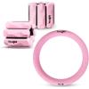 Yes4All Power Ring 10lbs, Weight Ring, Weighted Circle, Kettlebell for Yoga Exercise, Aerobics, Home Fitness, Core Training(C. Pink – Power ring & Silicon Wrist Weight)