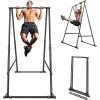 Yes4All Robust Freestanding Pull Up & Chin Up Bar, 126 Levels Adjustable & 770 lbs Capacity Foldable Pull Up Bar Station
