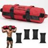 Yes4All Sandbags for Working Out, Adjustable Sand Bags for Weight Training with Handles, Multiple Colors & Sizes 5-200lbs