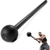 Yes4All Steel Mace Bell for Strength Training, Support Full Body, Muscles, Shoulder, Grips & Forearms Workouts, Stretching 5, 7, 10, 15, 20, 25, 30 LB For Woman & Man(E. Black 20lbs)