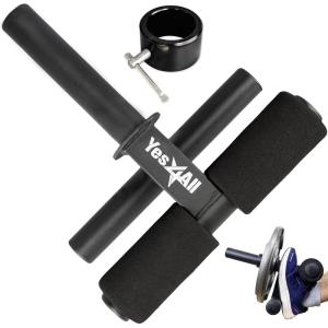 Yes4All Tibialis Trainer, Professional Calf Raise Machine, Effective Tibia Dorsi Calf Machine Ideal for Weight Plate 2 Inches(A. Tib Bar)